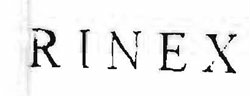 Rinex Device mark 860745 Trademark