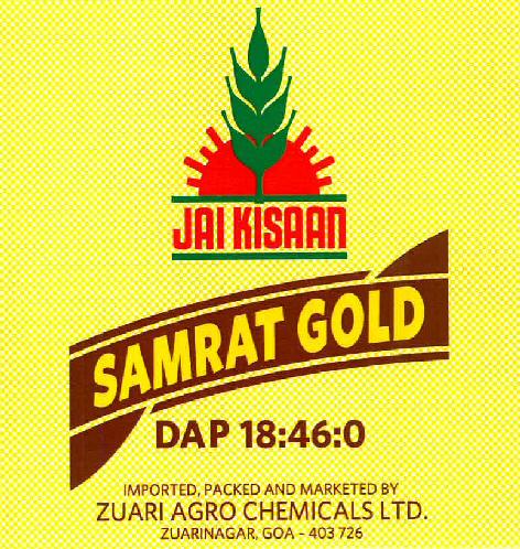 Jai Kisaan Samrat Gold Device mark 2978284 Trademark