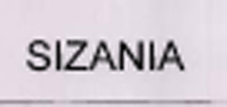 Sizania Device mark 1745396 Trademark