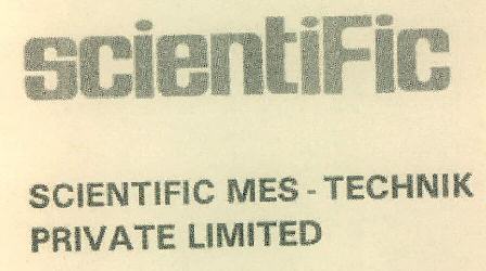 Scientific Mes - Technik Private Limited Device mark 2668701 Trademark