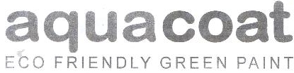 Aquacoat, Eco Friendly Gree Paint Device mark 1879098 Trademark