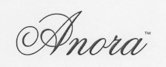 Anora (letter Written In Special Form) Device mark 1588351 Trademark
