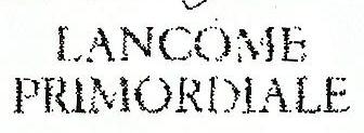 Lancome Primordiale Device mark 643587 Trademark