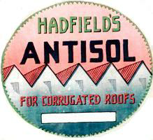 Hadfield's Antisol (device) Device mark 84966 Trademark