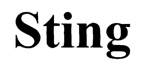 Sting (label) Device mark 1405989 Trademark
