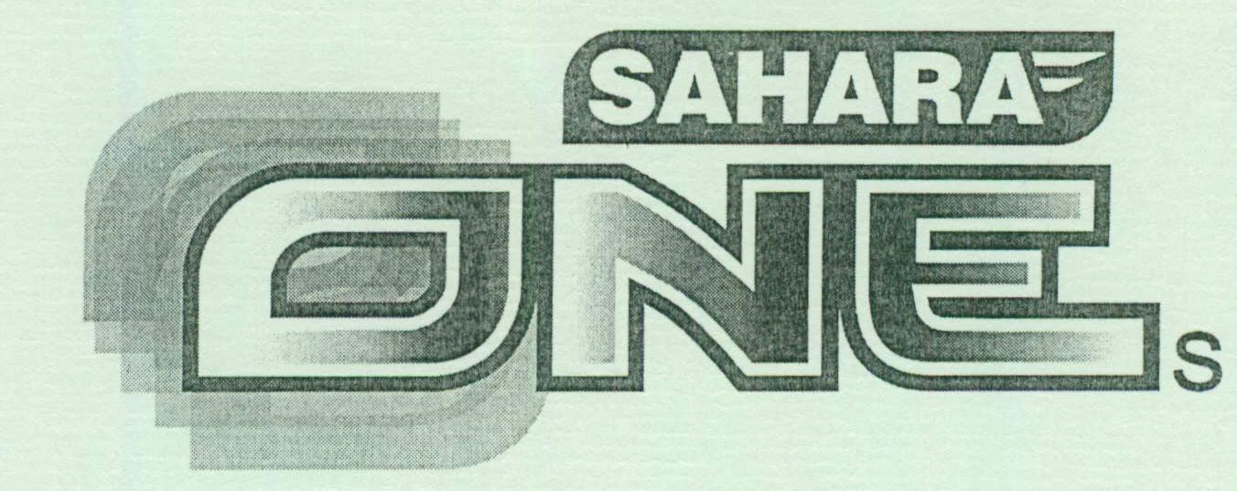 Sahara One (logo) Device mark 1445228 Trademark