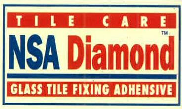Tile Care Nsa Diamond Glass Tile Fixing Adhensive Device mark 2763687 Trademark