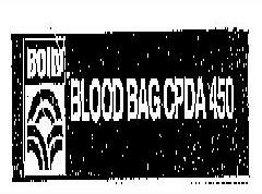 Boin Blood Bag Cpda 450 Device mark 812367 Trademark