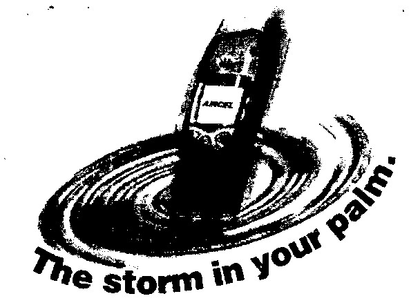 The Storm In Your Palm. Device mark 1070988 Trademark