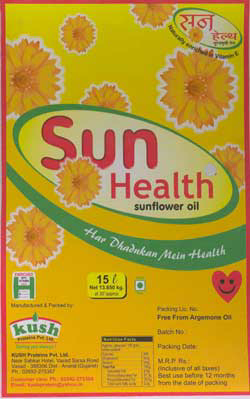 Sun Health Sunflower Oil Device mark 1871200 Trademark