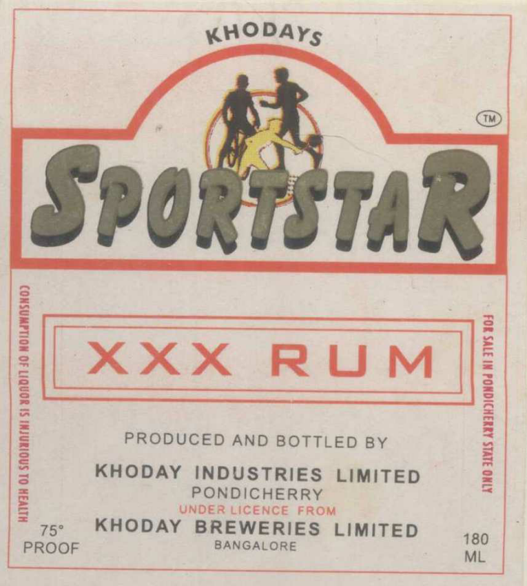 Khoday Sportstar Device mark 900971 Trademark
