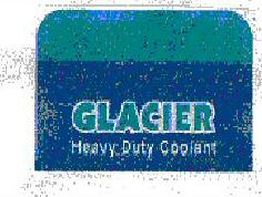 Glacier Heavy Duty Coolant (label) Device mark 1279857 Trademark