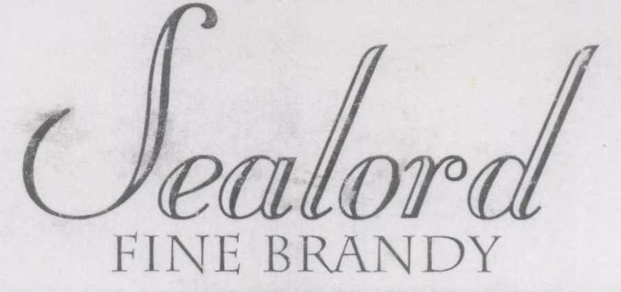 Sealord Fine Brandy( Label) Device mark 1031836 Trademark