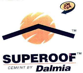 Superoof Cement By Dalmia (logo) Device mark 2993675 Trademark