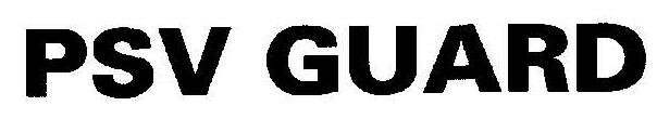 Psv Guard (label) Device mark 1529516 Trademark
