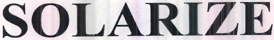 Solarize Device mark 2518276 Trademark