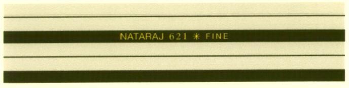 Nataraj 621 Fine (label) Device mark 1628632 Trademark