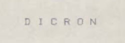D I C R O N Device mark 644140 Trademark