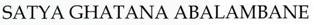 Satya Ghatana Abalambane Device mark 2626144 Trademark
