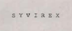 Syvirex Device mark 882365 Trademark