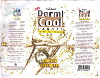 Dermi Cool (label) Device mark 1531647 Trademark