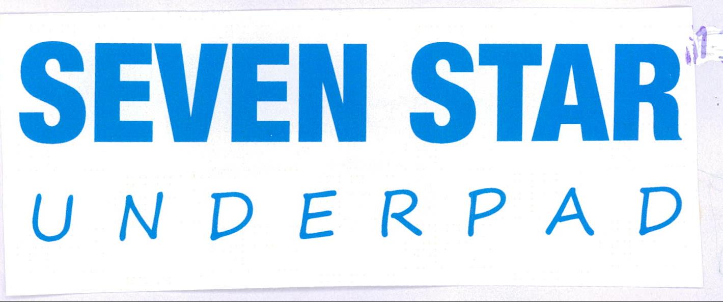 Seven Star Underpad Device mark 2083407 Trademark