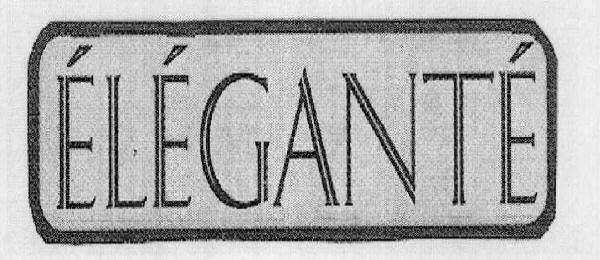 Elegante Device mark 1730579 Trademark