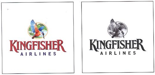 Kingfisher Airlines Device mark 1928663 Trademark