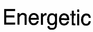 Energetic (label) Device mark 1140835 Trademark