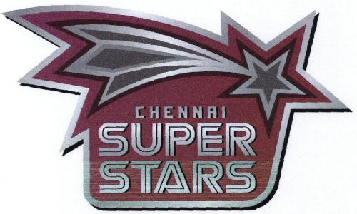 Chennai Super Stars (with Device) Device mark 1614048 Trademark