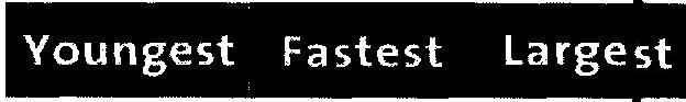 Youngest Fastest Largest Device mark 1448790 Trademark