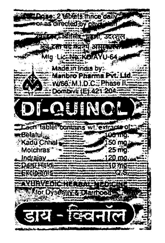 Di-quinol Device mark 705990 Trademark
