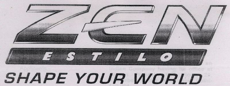 Zen Estilo With Label Device mark 1710704 Trademark