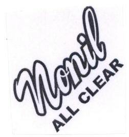 Nonil All Clear Device mark 1480025 Trademark