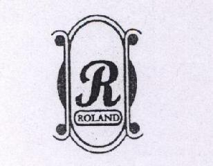 R Roland With Label Device mark 1468285 Trademark