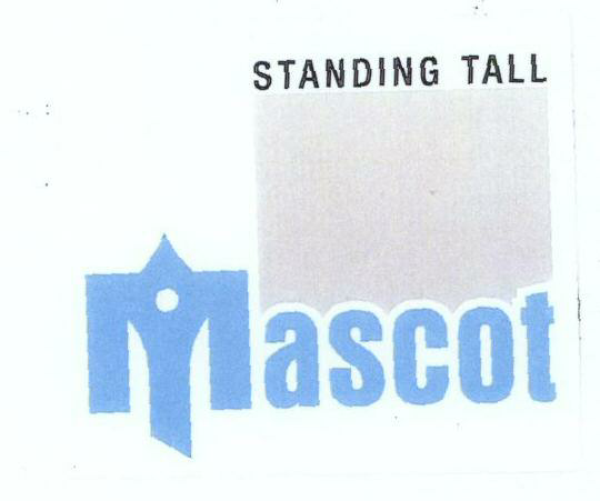 Mascot Standing Tall. Device mark 1442141 Trademark