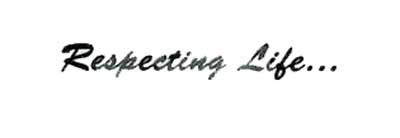 Respecting Life... Device mark 1848313 Trademark