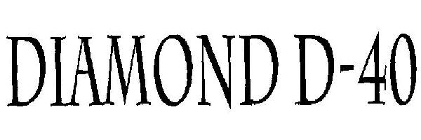 Diamond D-40 Device mark 2469915 Trademark