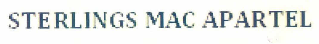 Sterlings Mac Apartel Device mark 2863624 Trademark