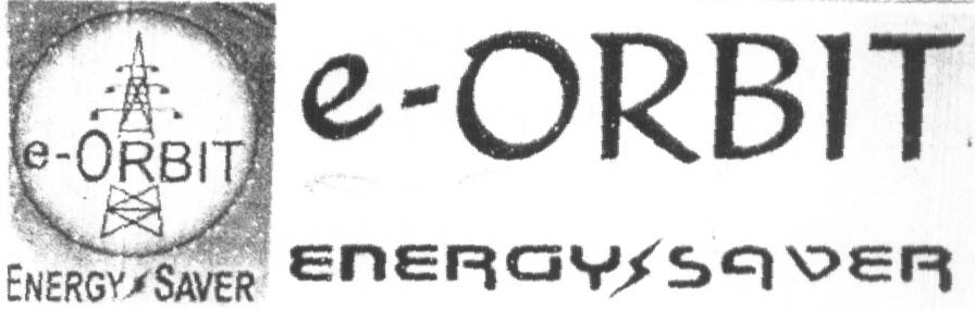 E - Orbit Energy Sqver (label) Device mark 1623560 Trademark