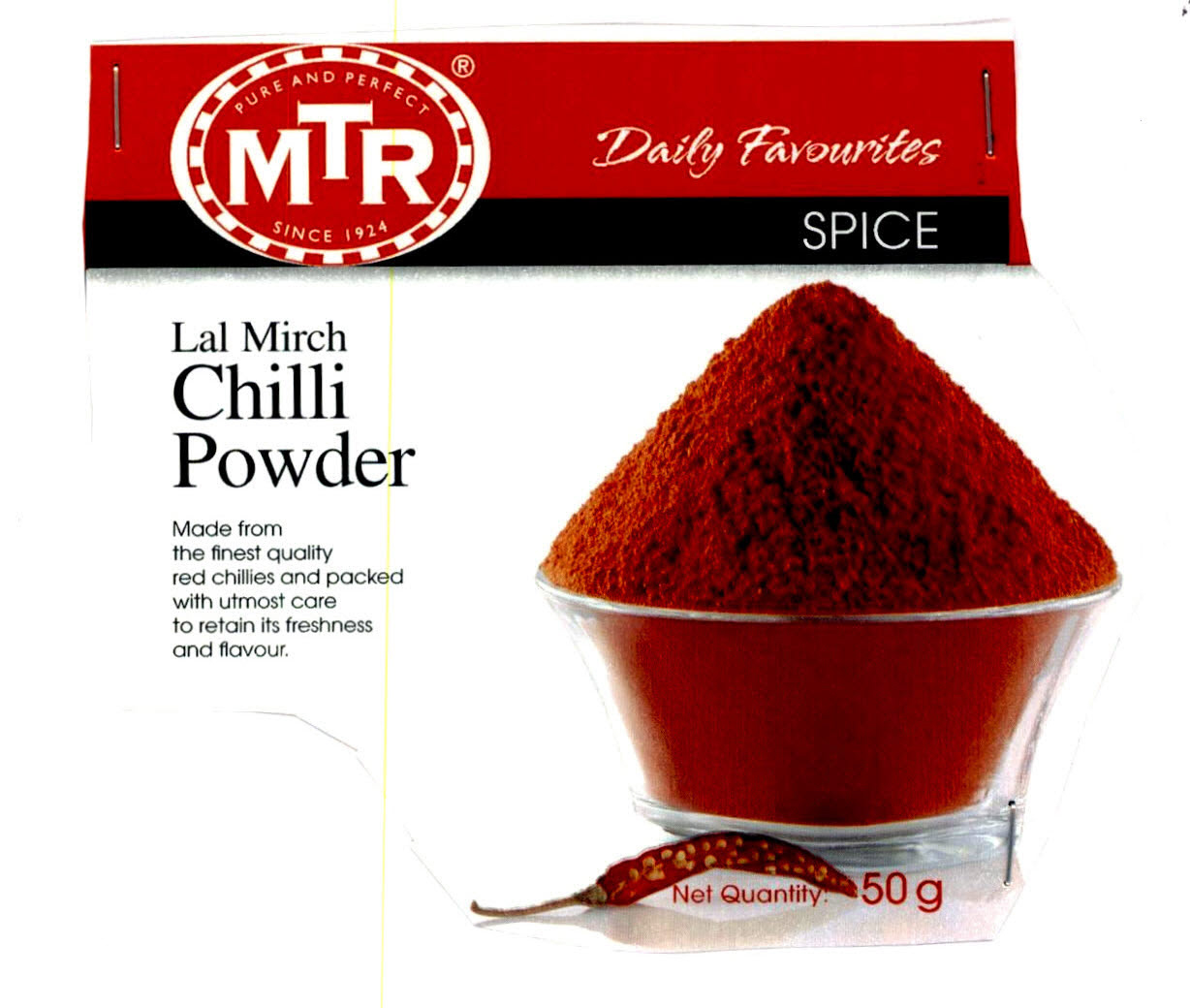 Mtr Lal Mirch Chilli Powder Device mark 2834915 Trademark