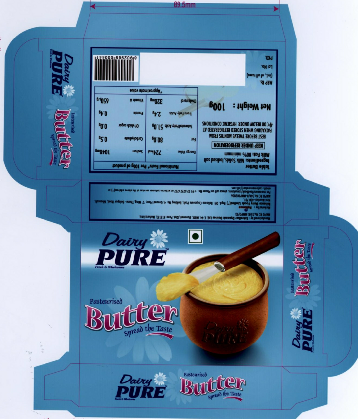 Butter (label) Device mark 1785075 Trademark