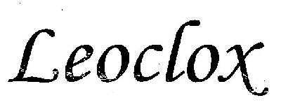 Leoclox (device) Device mark 2612447 Trademark