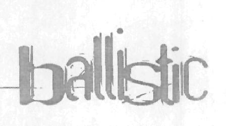 Ballistic (logo) Device mark 2121003 Trademark