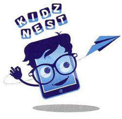 Kidz Nest With Device Of Face Of Man Device mark 2862469 Trademark