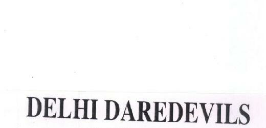 Delhi Daredevils Device mark 1656603 Trademark