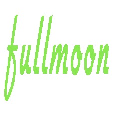 Logo With Word "fullmoon". Device mark 2667980 Trademark