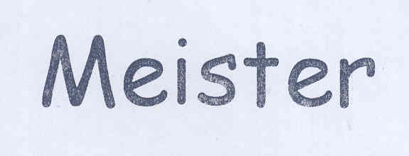 Meister (label) Device mark 1753413 Trademark