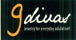 9 Divas Jewelry For Everyday Adulation! Device mark 2875167 Trademark