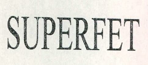 Superfet Device mark 2310781 Trademark